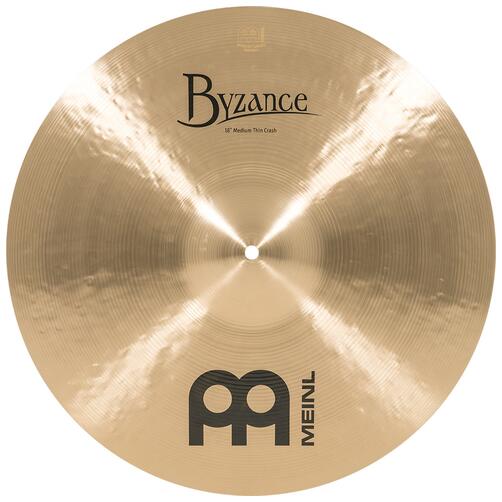 Meinl Byzance Traditional Medium Thin Crash Cymbals